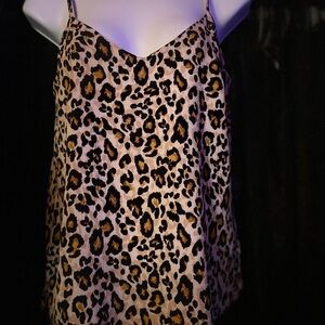 Cute cheetah print tank